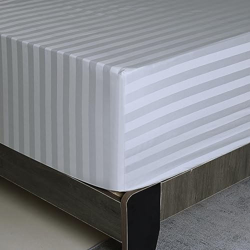 Striped Satin-gray