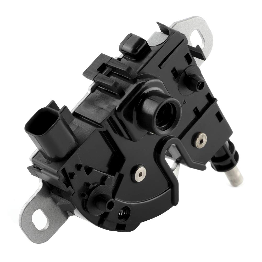 Ford Focus C-Max Door Lock Actuator with Plug - 3M5116700BC Replacement Car Hood Lock Latch Mechanism - Perfect for Bonnet Security & Vehicle Maintenance (Fits 2004-2018 Models)