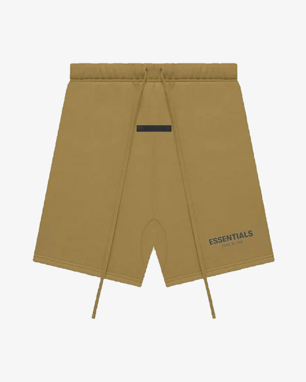 FOG ESSENTIALS FW21 Reflective Logo Amber Shorts - Men's Casual Streetwear Shorts for Summer & Gym Workouts