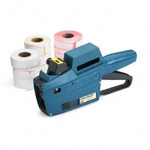 Garvey Model 22-6 Single Line 6-Character Price Marker Kit with Marker Gun, Ink Roll & 9 Label Rolls (2-Pack) - Ideal for Retail Pricing, Inventory Labeling & Warehouse Organization