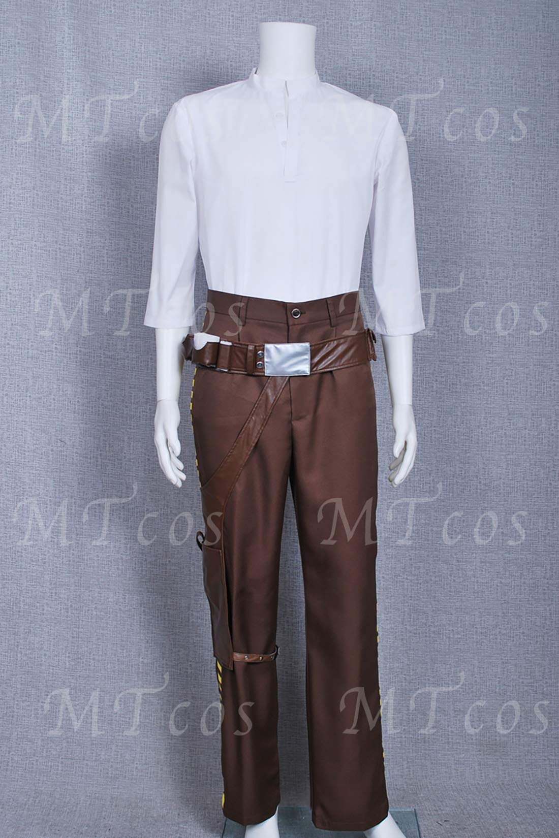 Star Wars Han Solo Deluxe Adult Cosplay Costume - The Empire Strikes Back Full Set Outfit for Halloween, Comic Con & Movie Themed Parties