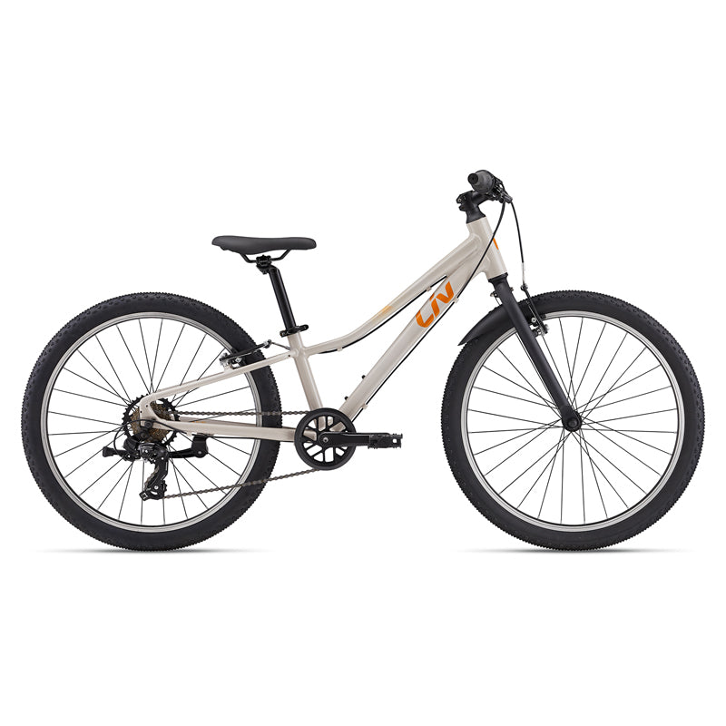 Liv Tempt 24 Lite One Size Mushroom Women's Mountain Bike - Perfect for Trail Riding, Commuting & Outdoor Adventures