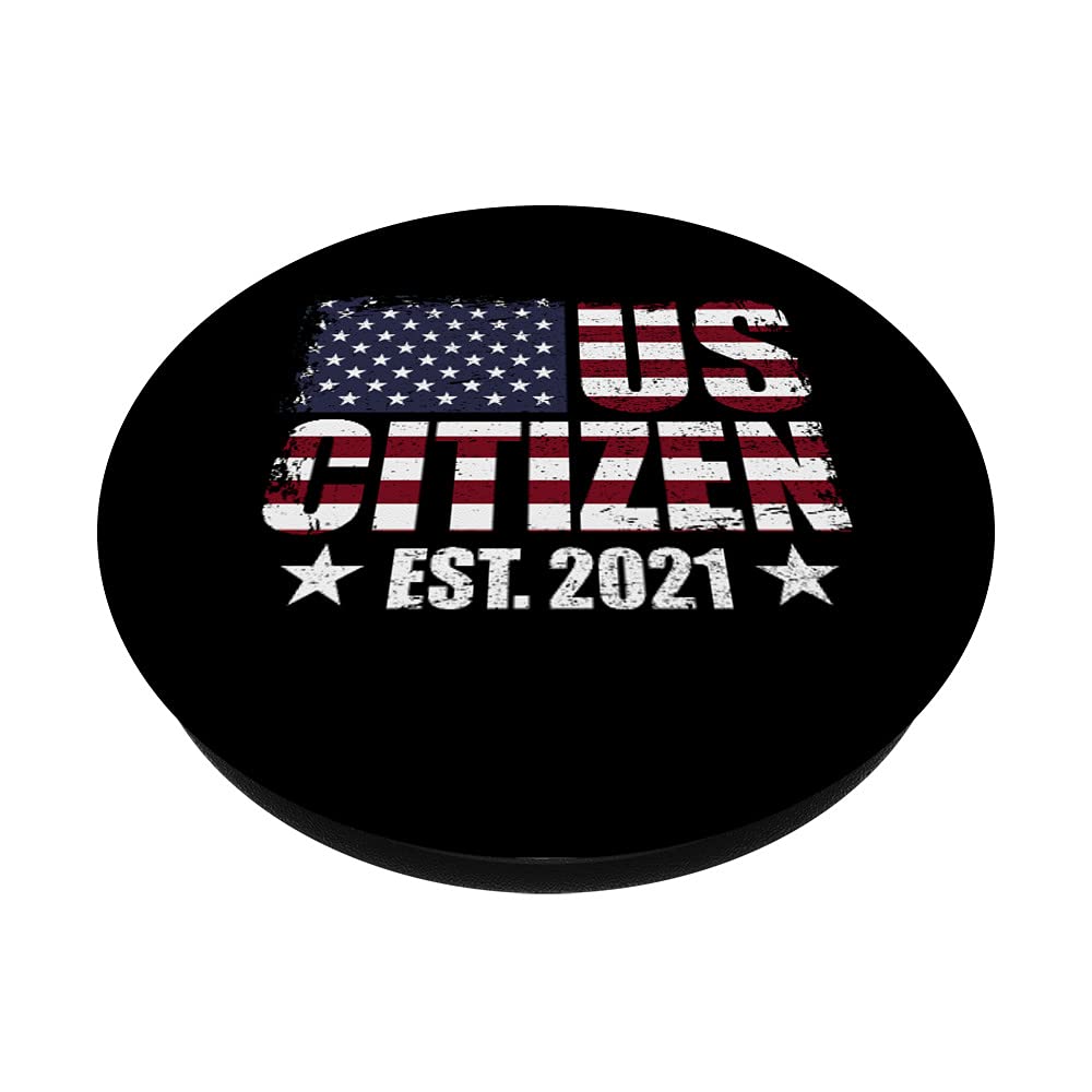American Flag PopSockets Swappable PopGrip | Patriotic Phone Grip for iPhone & Android | Perfect for US Citizens, Independence Day & Everyday Pride (2021 Design)