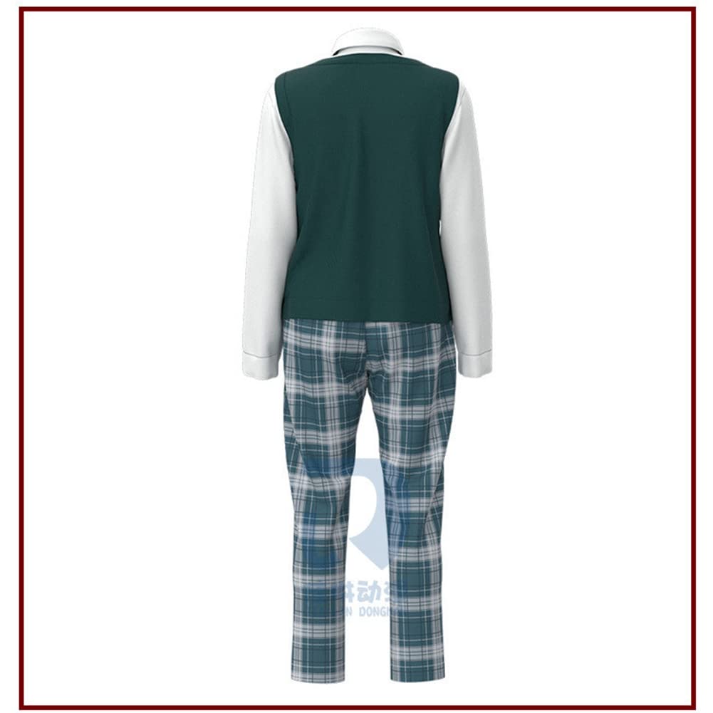 All of Us Are Dead School Uniform Costume Set - Unisex Halloween Cosplay Outfit for Men & Women | Zombie Apocalypse Party, TV Show Theme Dress-Up