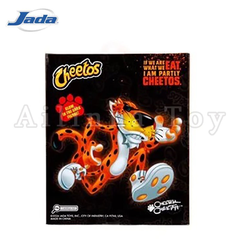 Jada Toys 1/12 Scale 6-Inch Cheetos Chester Cheetah Flamin' Hot Crunchy Action Figure - Perfect for Collectors, Display, and Role-Playing Games