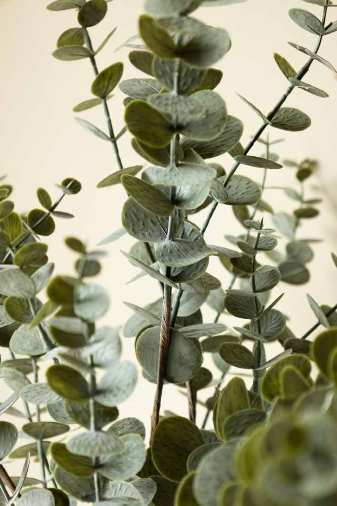 Artificial Eucalyptus Plant in Pot - Realistic Fake Greenery for Home Decor, Office, Wedding & Event Centerpieces