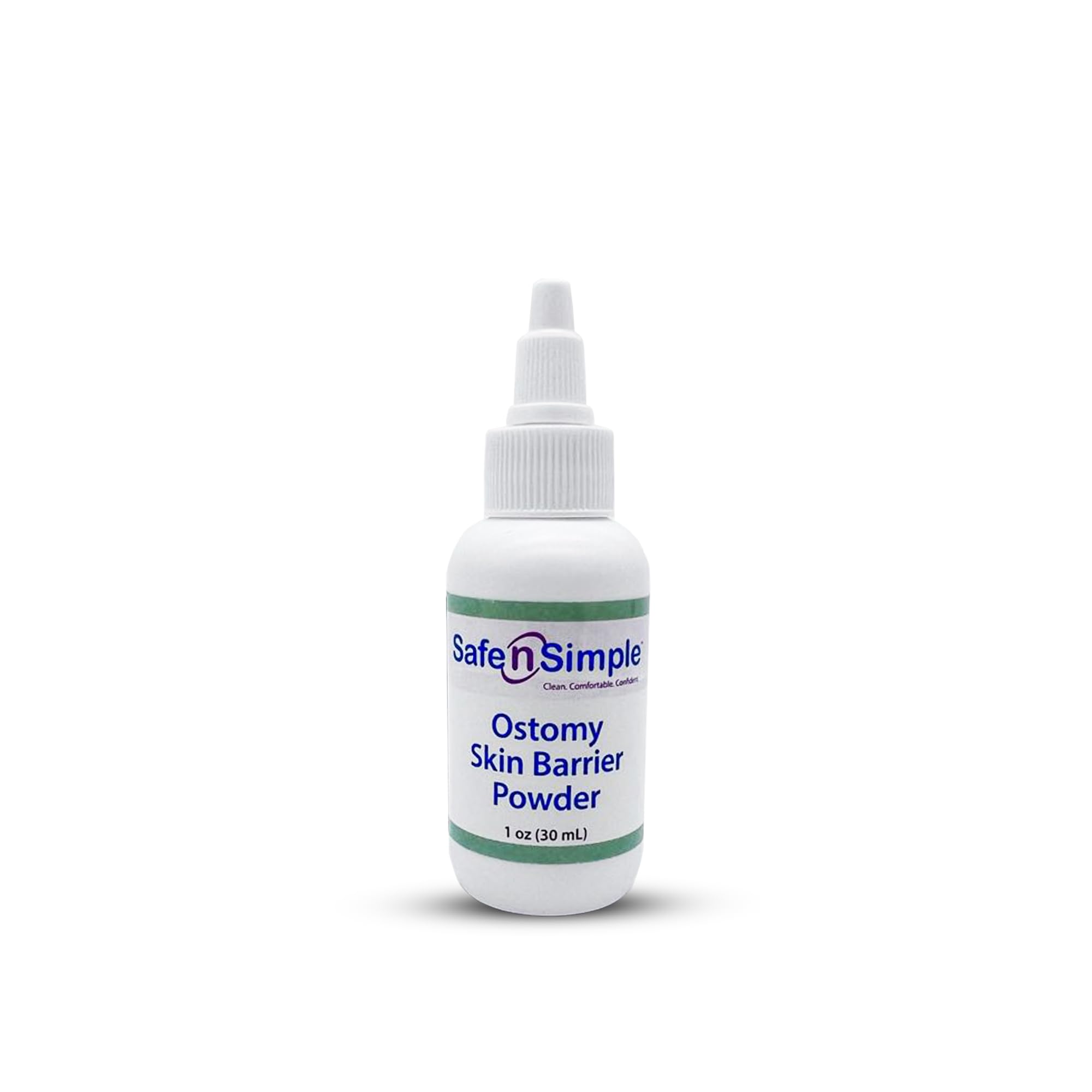 Medicated Stoma Skin Barrier Powder - 1 oz | Protective Ostomy Care Powder for Skin Irritation Relief | Safe & Gentle Adhesive Powder for Stoma Protection | Ideal for Post-Surgery Care & Daily Ostomy Management