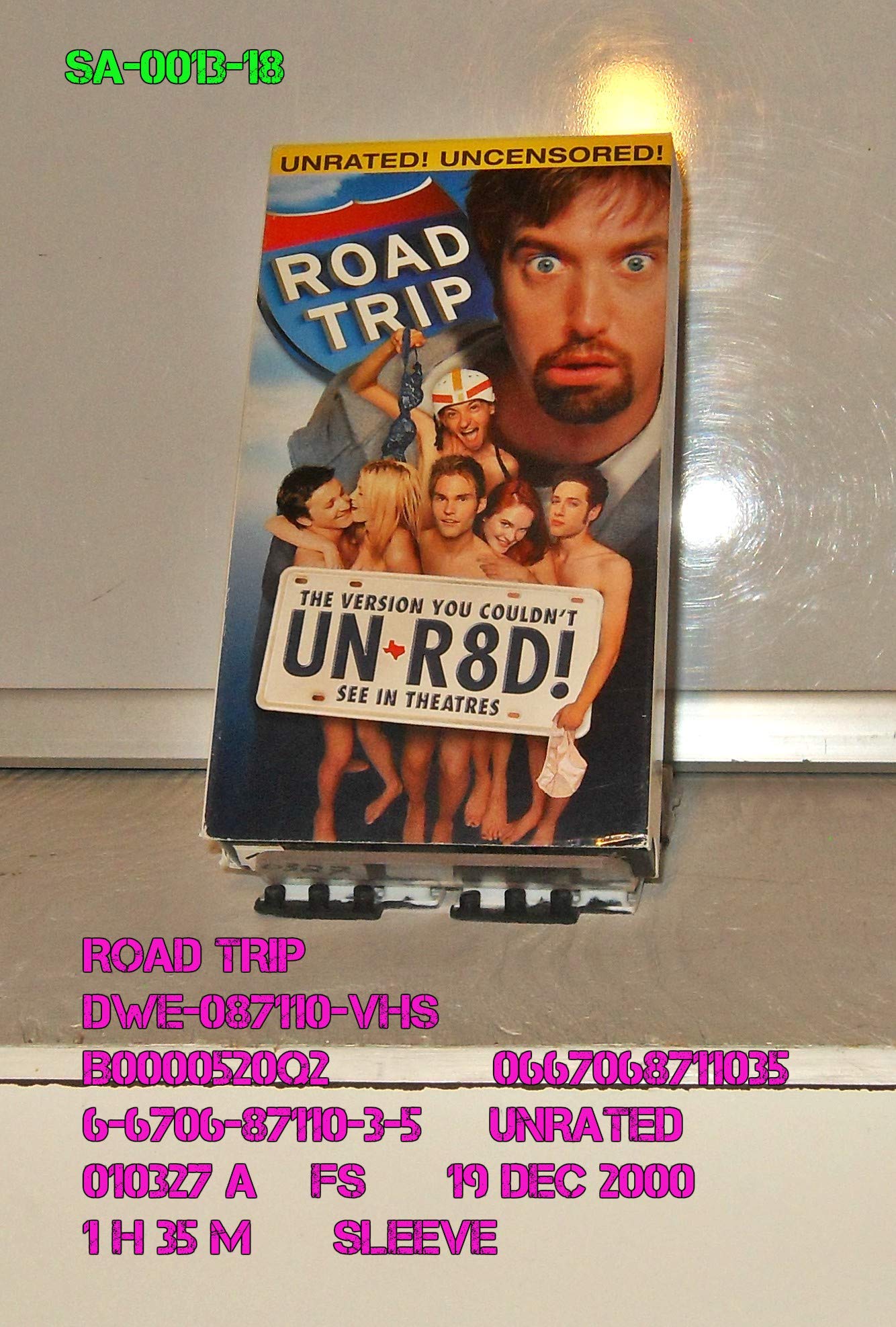 Road Trip (Unrated Edition) [VHS] - Classic Comedy Movie for College Adventure Lovers - Perfect for Movie Nights & Road Trip Entertainment