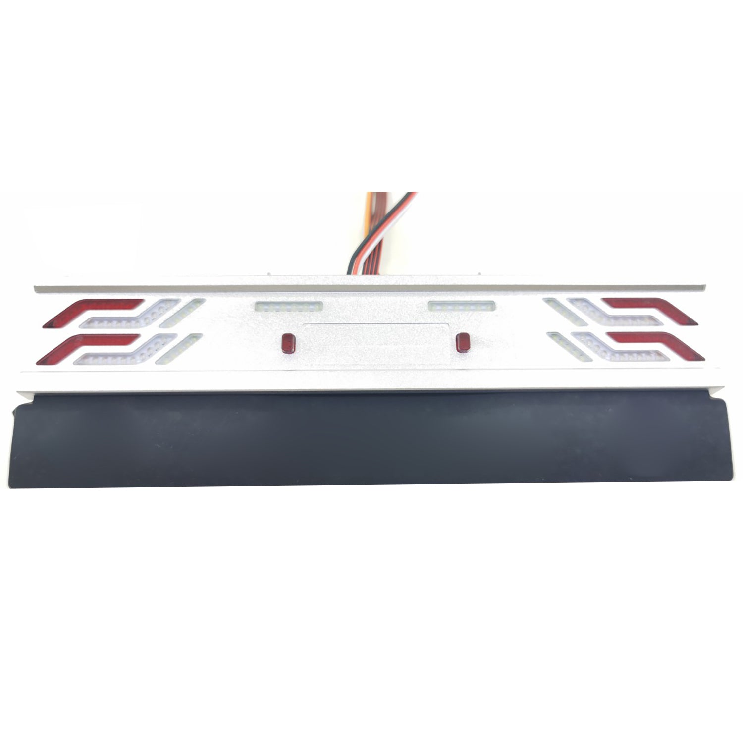 Degree CNC Aluminum Tail Beam LED Taillight for 1/14 Tamiya RC Tractor Truck - Remote Controlled Car Model DIY Accessory Kit - Perfect for RC Truck Upgrades & Nighttime Racing
