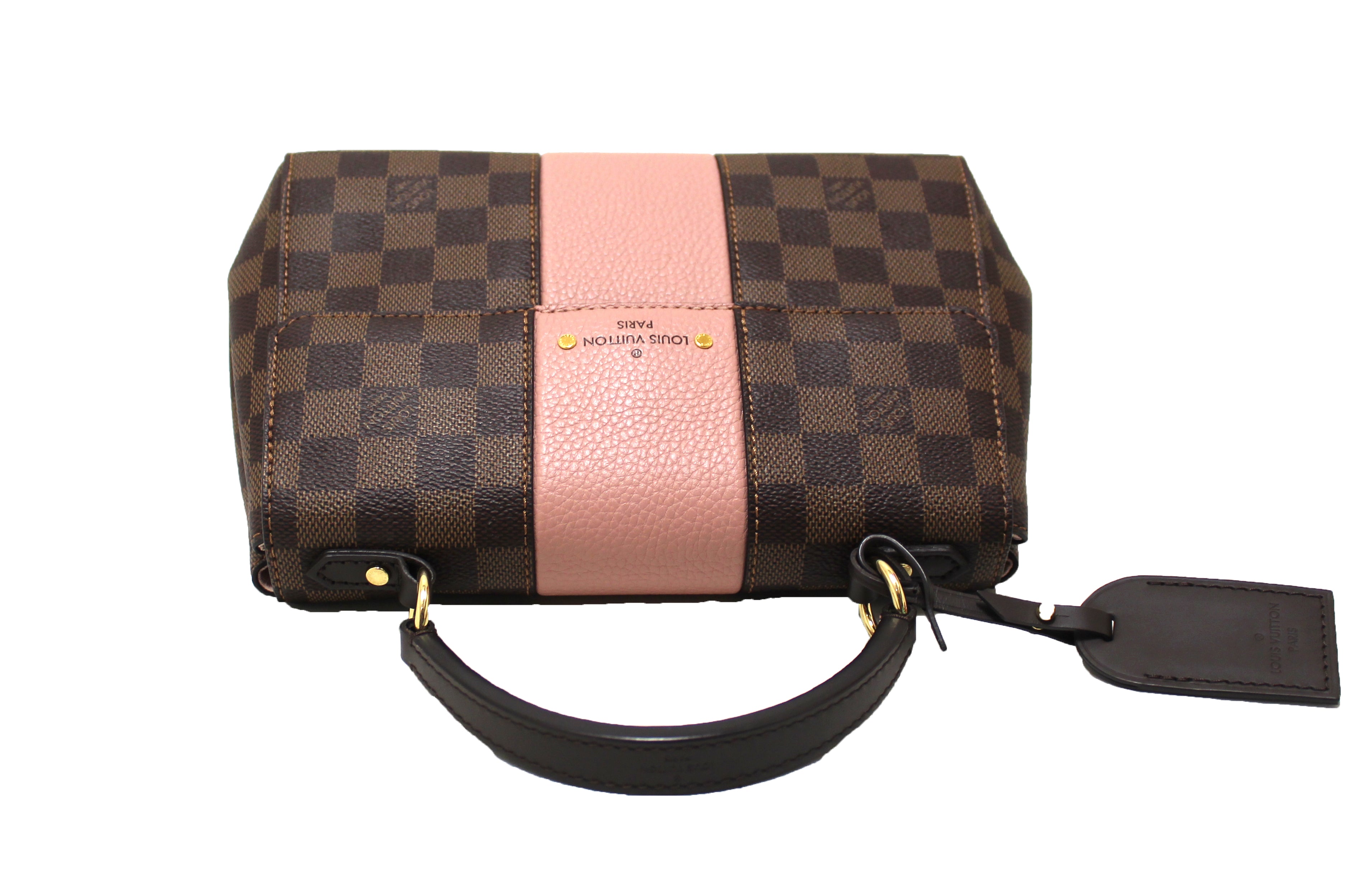 Authentic Louis Vuitton Damier Ebene Magnolia Bond Street BB Crossbody Bag - Luxury Designer Handbag for Women, Perfect for Date Night & Evening Events