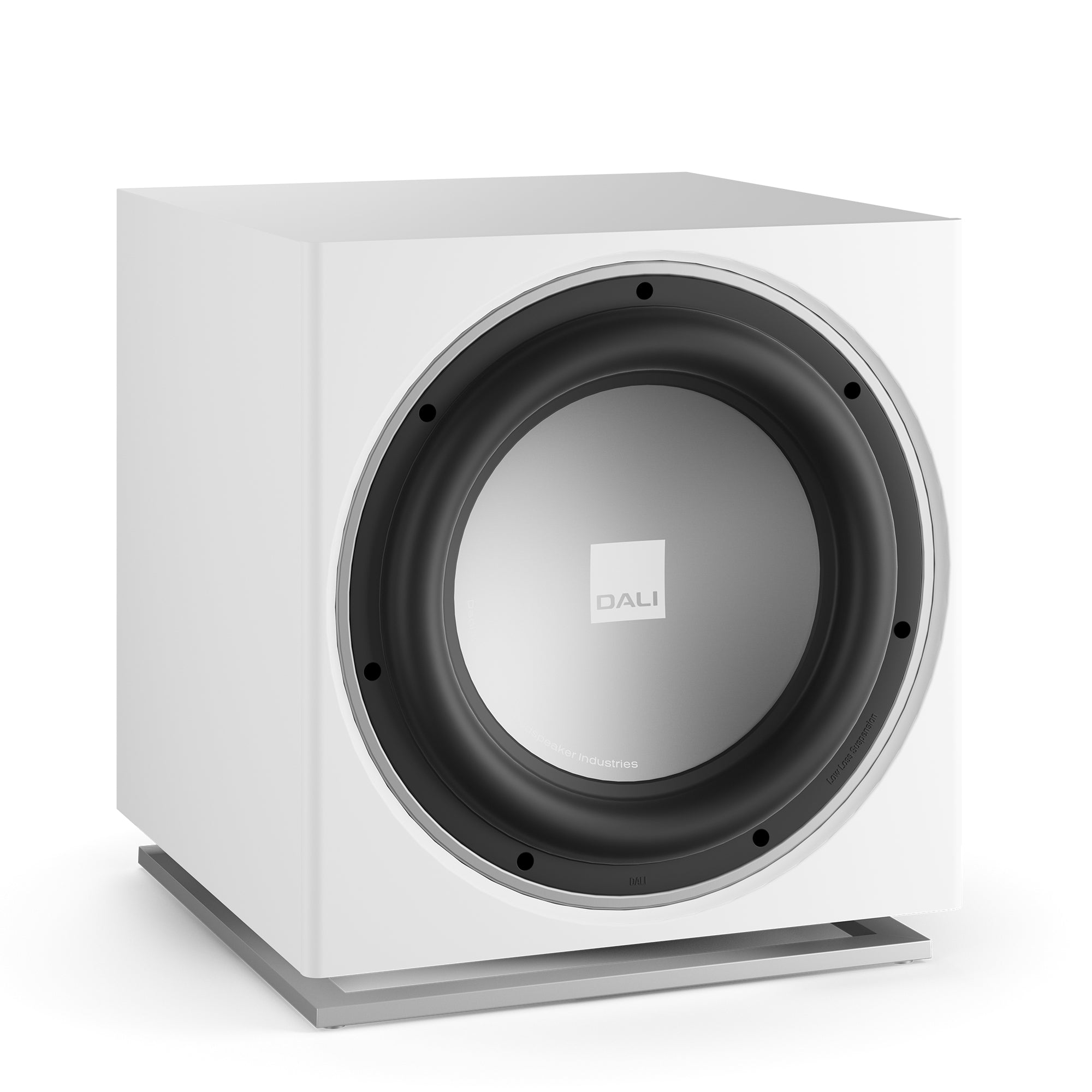 DALI E 12 F High-Performance Powered Subwoofer - 12 Inch Deep Bass Speaker for Home Theater, Music, and Gaming Audio Systems