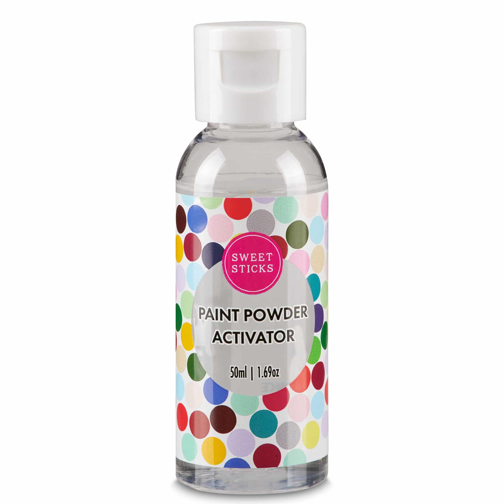 Sweet Sticks Activator for Paint Powder Food Coloring - 50ml | Perfect for Cake Decorating, DIY Crafts & Edible Art Projects