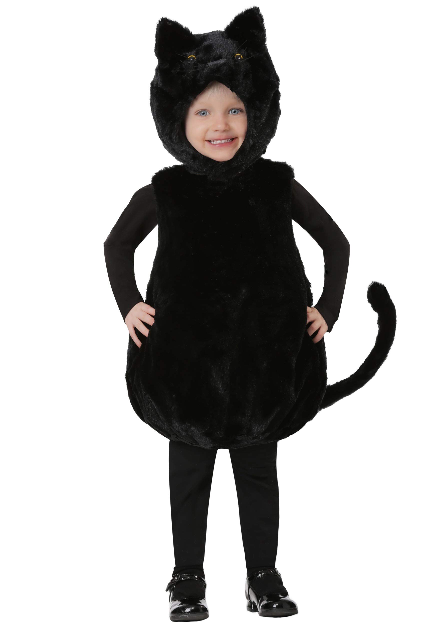 Adorable Black Kitty Bubble Costume for Toddlers - Perfect for Halloween, Dress-Up & Photo Shoots