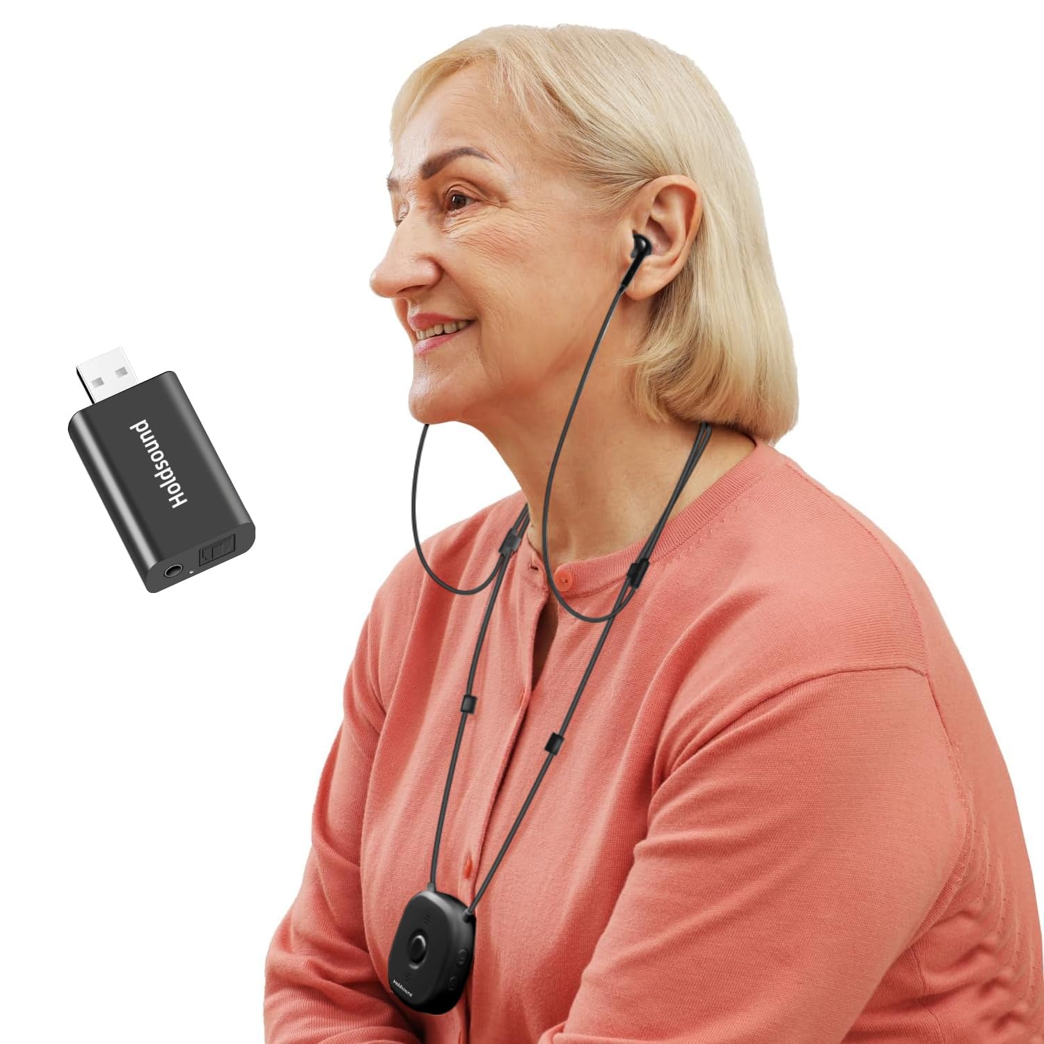 **Wireless TV Headphones for Seniors – Comfortable Bluetooth Earbuds with USB & Optical Transmitter, 15-Hour Battery, 100ft Range, No Delay – Ideal for TV Watching, Movies, and Hearing Assistance (Black)**