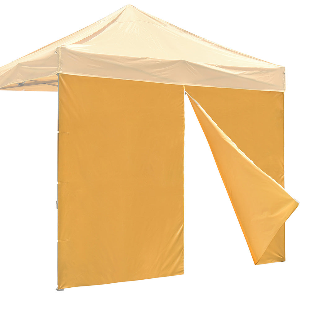 TheLAShop 1080D Heavy-Duty Canopy Sidewall with Zipper - 9'7