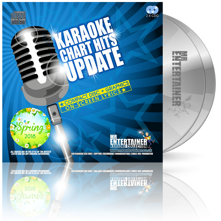 Mr Entertainer Karaoke Chart Hits Update - Spring 2018 | Latest Popular Songs for Home Parties & Entertainment