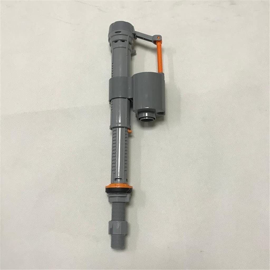 Adjustable Toilet Float Valve - 25-35CM Bathroom Water Tank Filling Inlet Valve with Push Button Flush for Efficient Water Control - Perfect for Home, Hotel & Commercial Restroom Maintenance