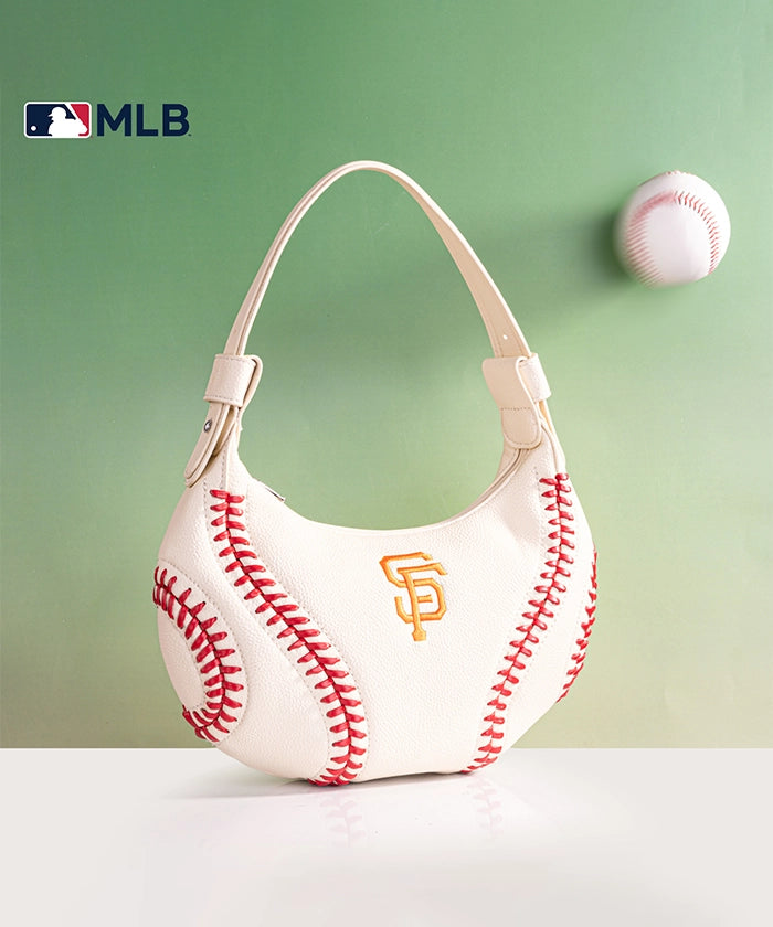 MLB San Francisco Giants Hobo Bag - Official Licensed Shoulder Bag for Women & Men - Perfect for Baseball Games, Travel & Everyday Use
