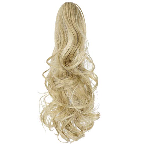 Ash Blonde Mix Brown-CURLY