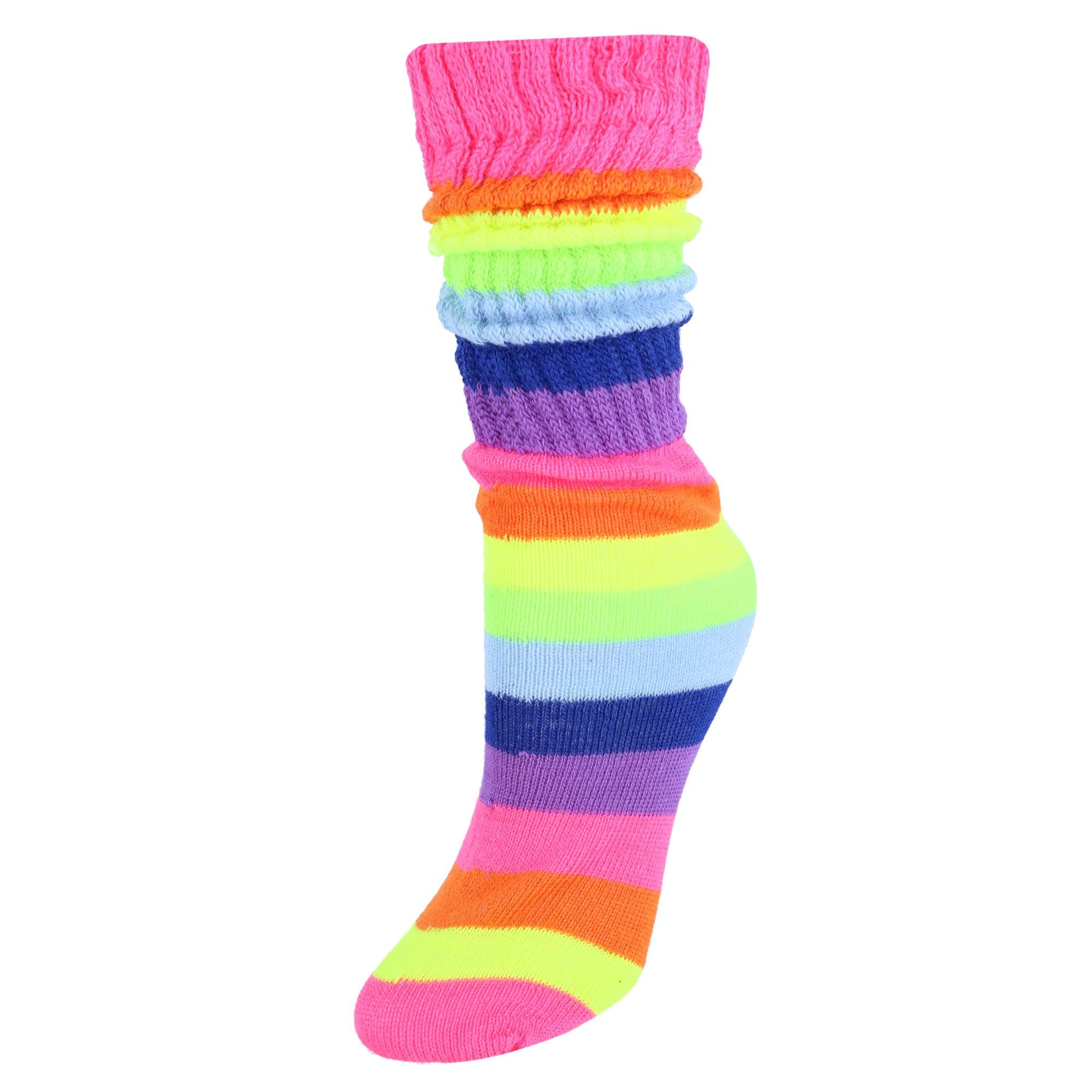 CTM® Women's Super Soft Slouch Socks - Cozy Knit Crew Socks for Lounge & Sleep - Perfect for Relaxing at Home, Yoga & Cold Weather (1 Pair)