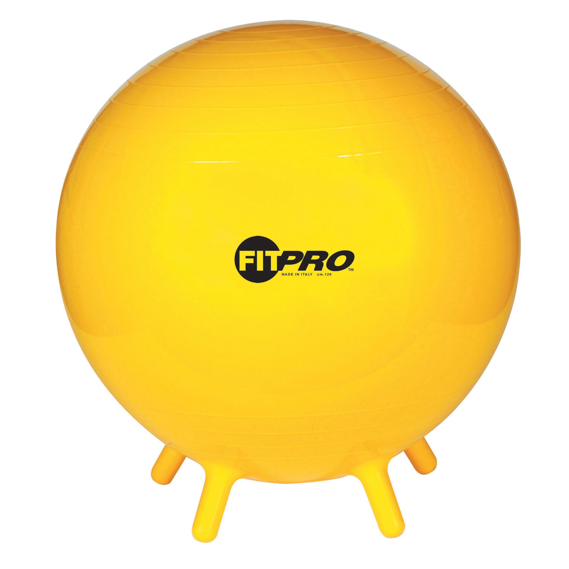 Champion Sports FitPro Exercise Ball with Stability Legs - 65cm Stability & Strength Trainer for Home Gym, Yoga, Pilates & Core Workouts