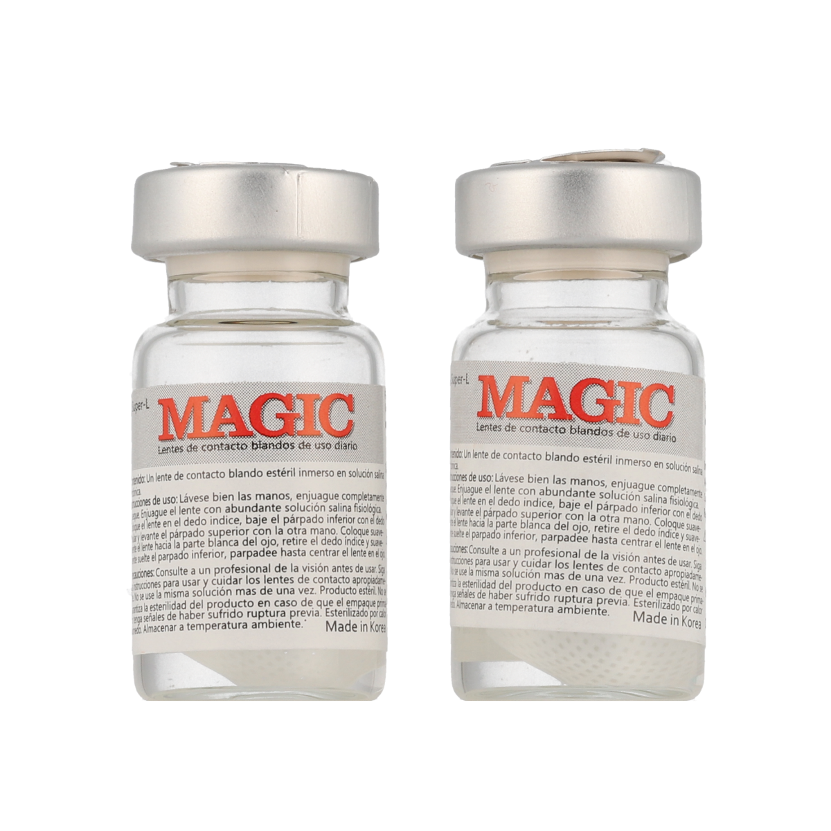 Red Blanco Magic Contact Lenses - Colored Lenses for Cosplay, Halloween & Costume Parties | Enhance Your Look with Vibrant Eye Color