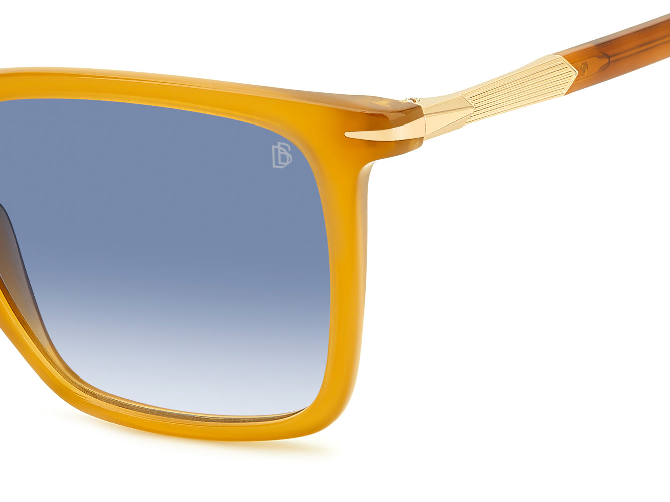 David Beckham DB1130/S Men's Sunglasses - Polarized UV Protection Aviator Style for Driving, Outdoor & Fashion