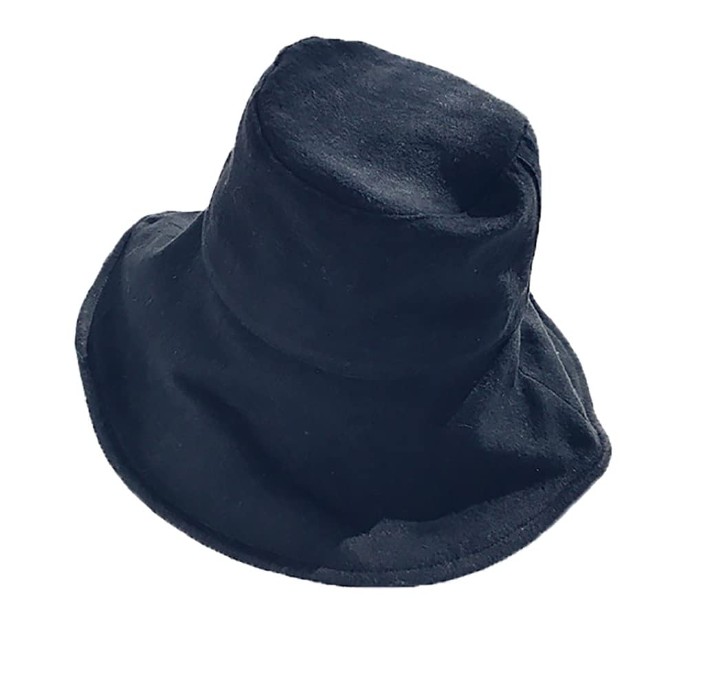 Women's Cotton Bucket Hat - Wide Brim Sun Hat for Summer & Spring, Foldable Beach Hat for Outdoor Activities, Travel & Vacation Protection