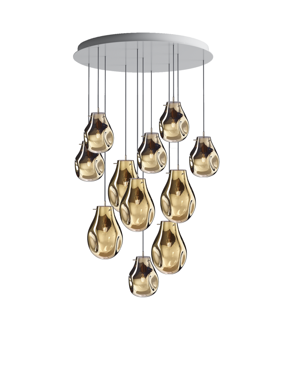 11-Piece Chandelier Soap Set - Elegant Handmade Soap Bars for Luxury Bathroom Decor & Gifts