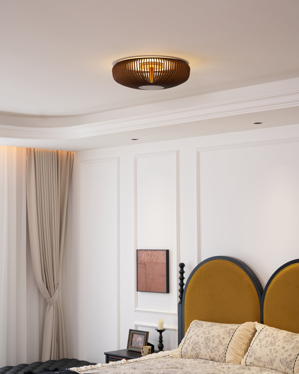 Modern Clava Ceiling Lamp - Energy Efficient LED Lighting Fixture for Living Room, Bedroom & Dining Room | Dimmable & Easy Installation Home Decor