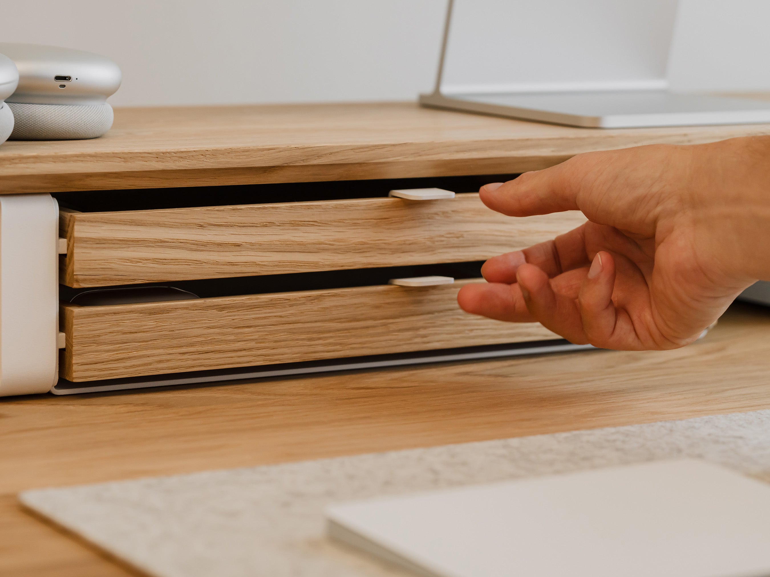 Large Modular Drawer Organizer - Expandable Storage Solution for Bedroom, Closet, and Office Organization