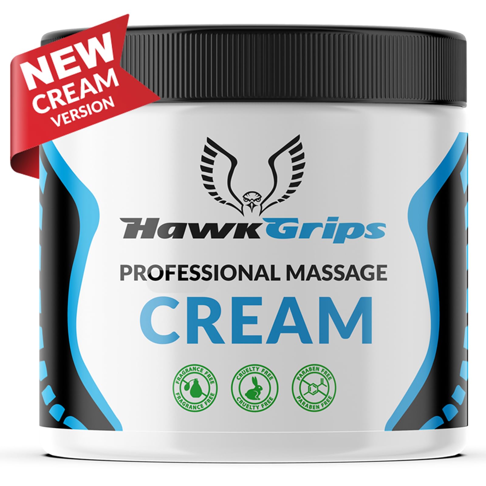 8oz Unscented Massage Cream for Deep Tissue & Cupping Therapy - Non-Greasy, Non-Staining IASTM Massage Lotion for Neck, Foot & Whole Body Muscle Relief - Perfect for Professional Massage Therapists & Home Use (Pack of 1)