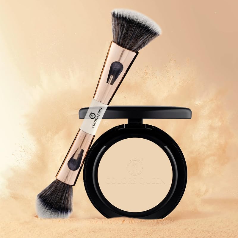 4-in-1 Makeup Brush Set - Foundation, Powder & Eyeshadow Brushes | Soft Bristles for Flawless Makeup