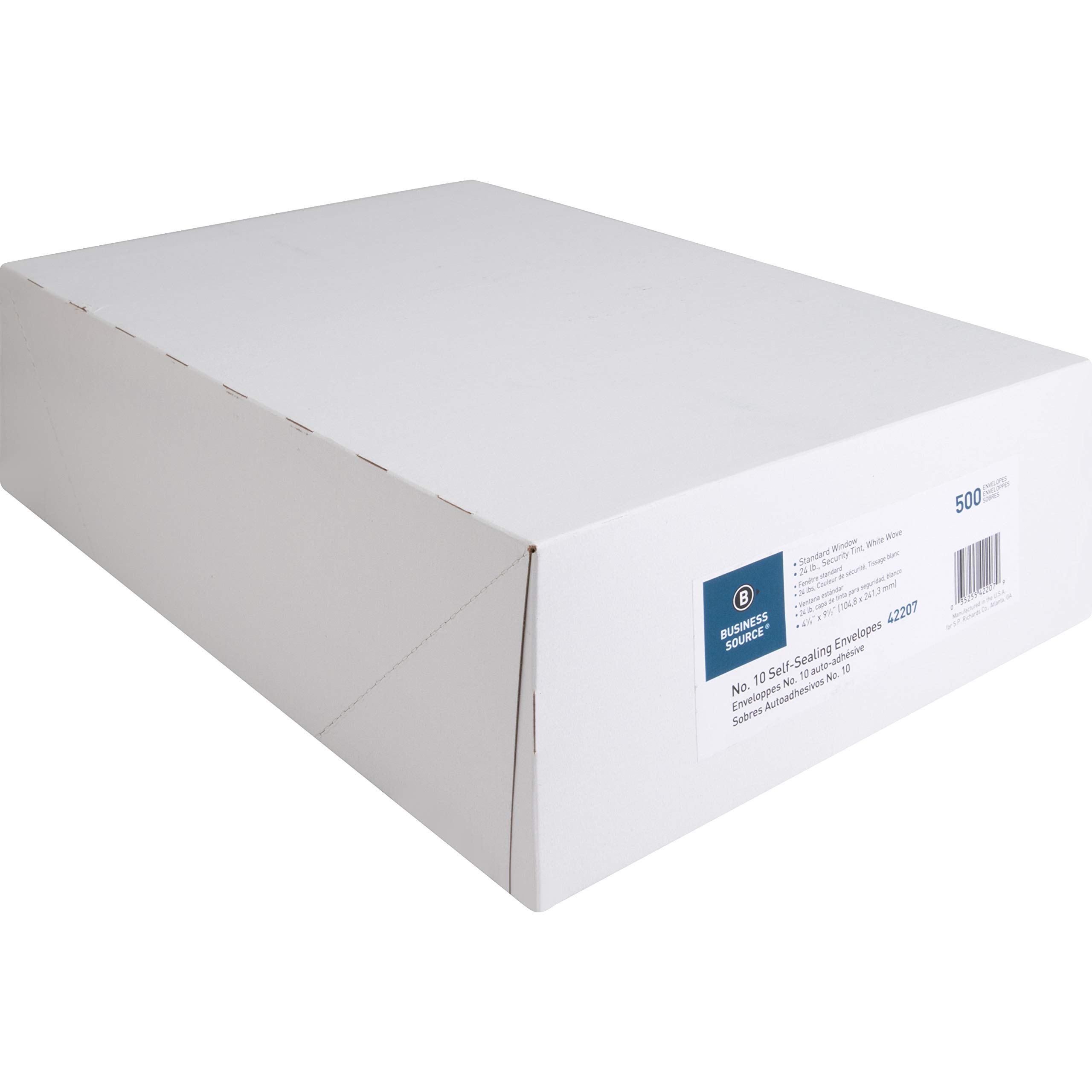 Business Envelopes for Office & Mailing - 10 Pack #42207 | Heavy Duty Security Envelopes for Documents, Checks & Letters | Perfect for Corporate, Legal & Home Office Use