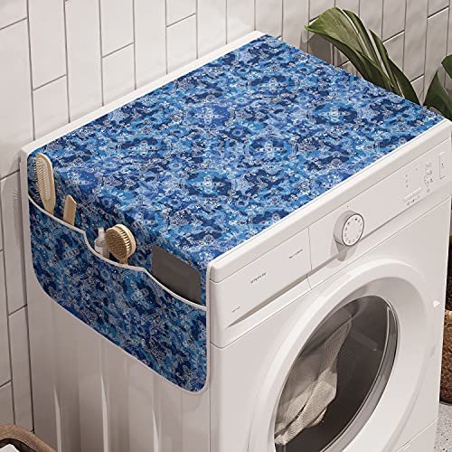 Azure Blue and White