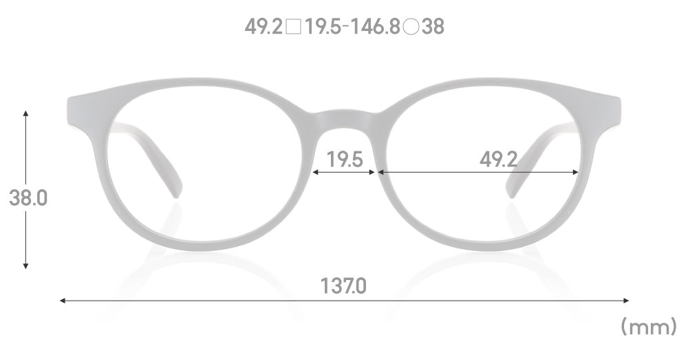 JINS Design Project x Jasper Morrison Boston Eyeglasses - Stylish & Lightweight Frames for Men & Women - Perfect for Work, Reading & Everyday Wear