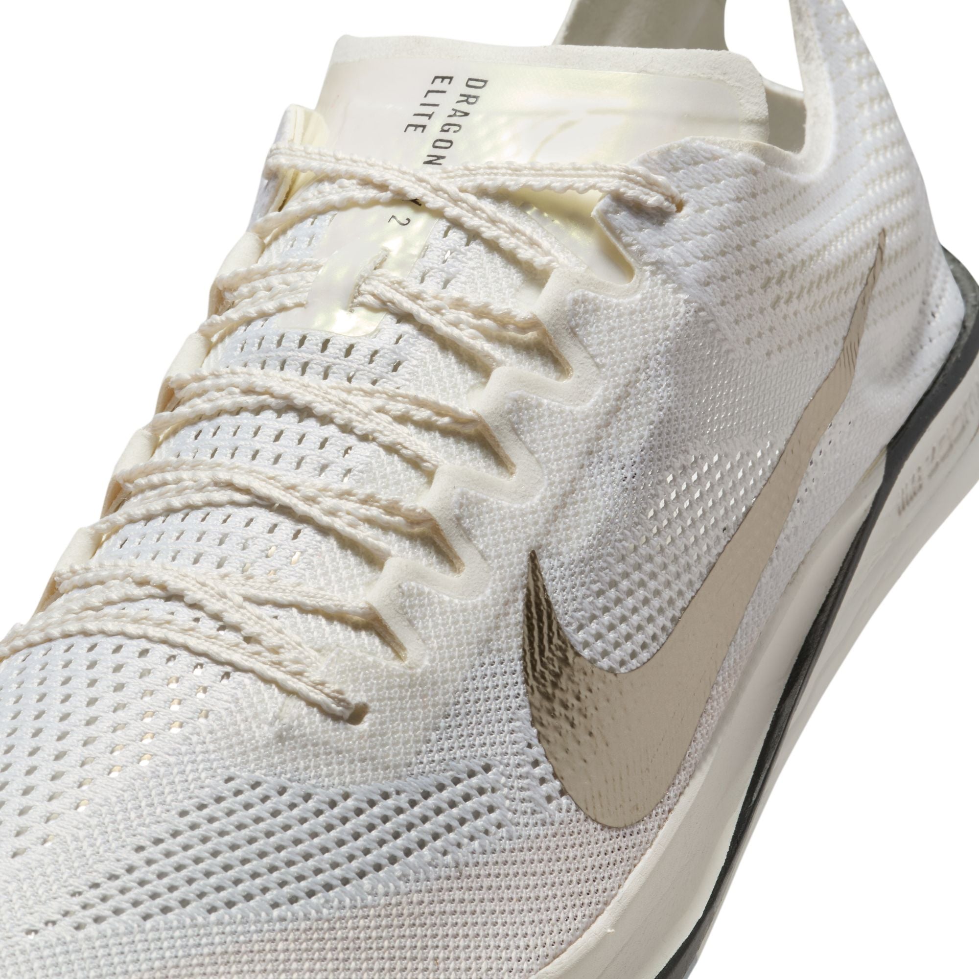 Nike ZoomX Dragonfly 2 Elite Track & Field Running Shoes (D Width) - Sail/Metallic Gold Grain | Unisex Lightweight Racing Spikes for Sprinters & Distance Runners