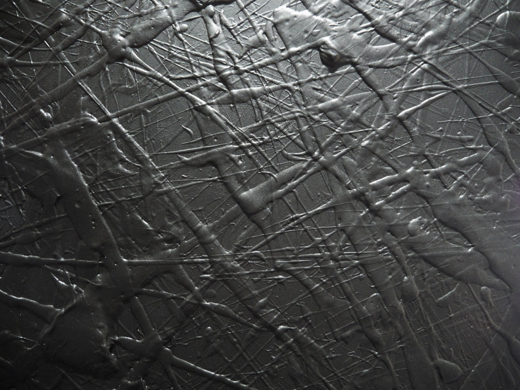 Little Wicked 75cm x 100cm Black Textured Abstract Canvas Wall Art - Modern Home Decor for Living Room, Bedroom & Office