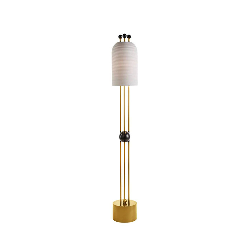 Bertha Modern Floor Lamp - Adjustable LED Standing Light for Living Room, Bedroom & Office - Warm White & Cool White Dimmable Reading Light with Remote Control - Perfect for Night Reading, Relaxing & Decor