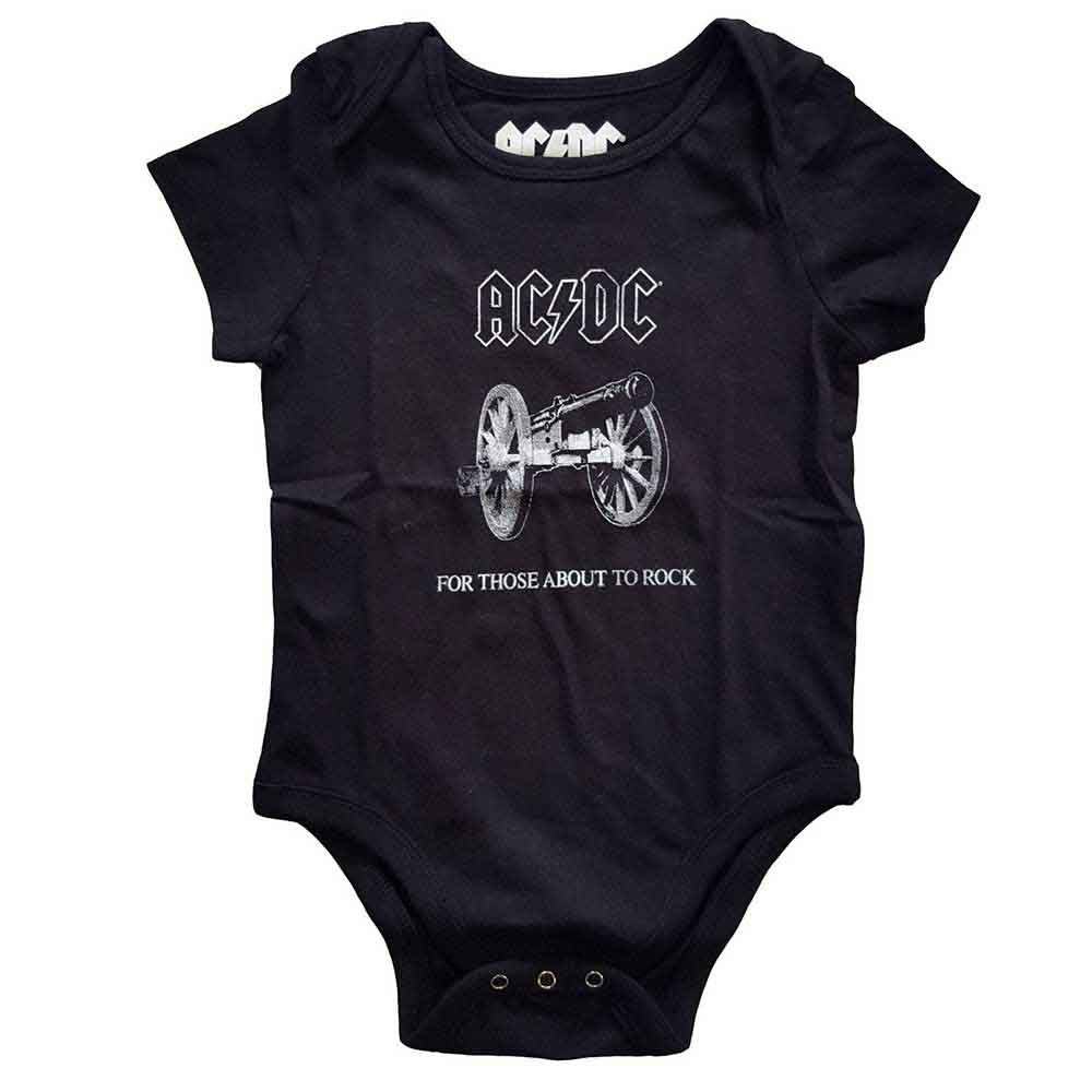 AC/DC Rock Band Baby Onesie - Soft Cotton Infant Bodysuit for Boys & Girls - Perfect for Concerts, Music Festivals & Rock-Themed Parties