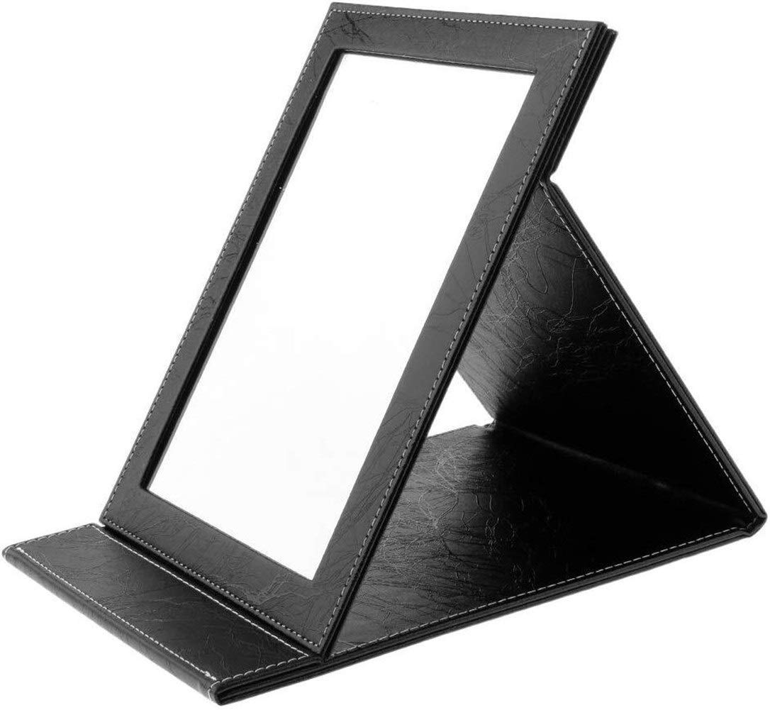HD Beauty Makeup Mirror with Stand - Portable Travel Cosmetic Mirror for Home & Vanity (Pink/Black) | Perfect for Makeup Application, Skincare Routine & Travel Essentials