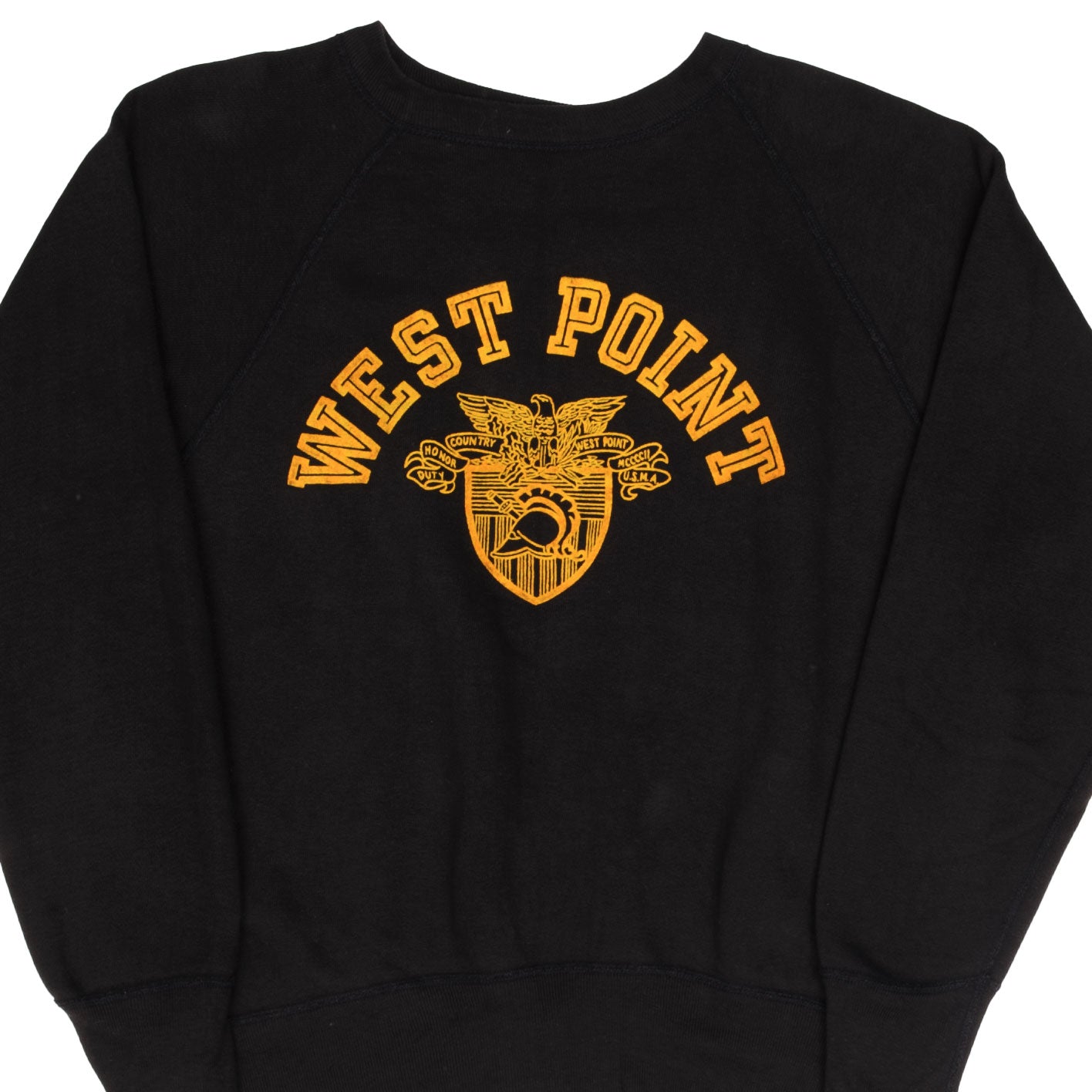 Vintage Champion West Point US Army 1950s Sweatshirt - Size Large - Made in USA - Retro Military Style Pullover for Men - Perfect for Casual Wear, Vintage Collections & Military Enthusiasts