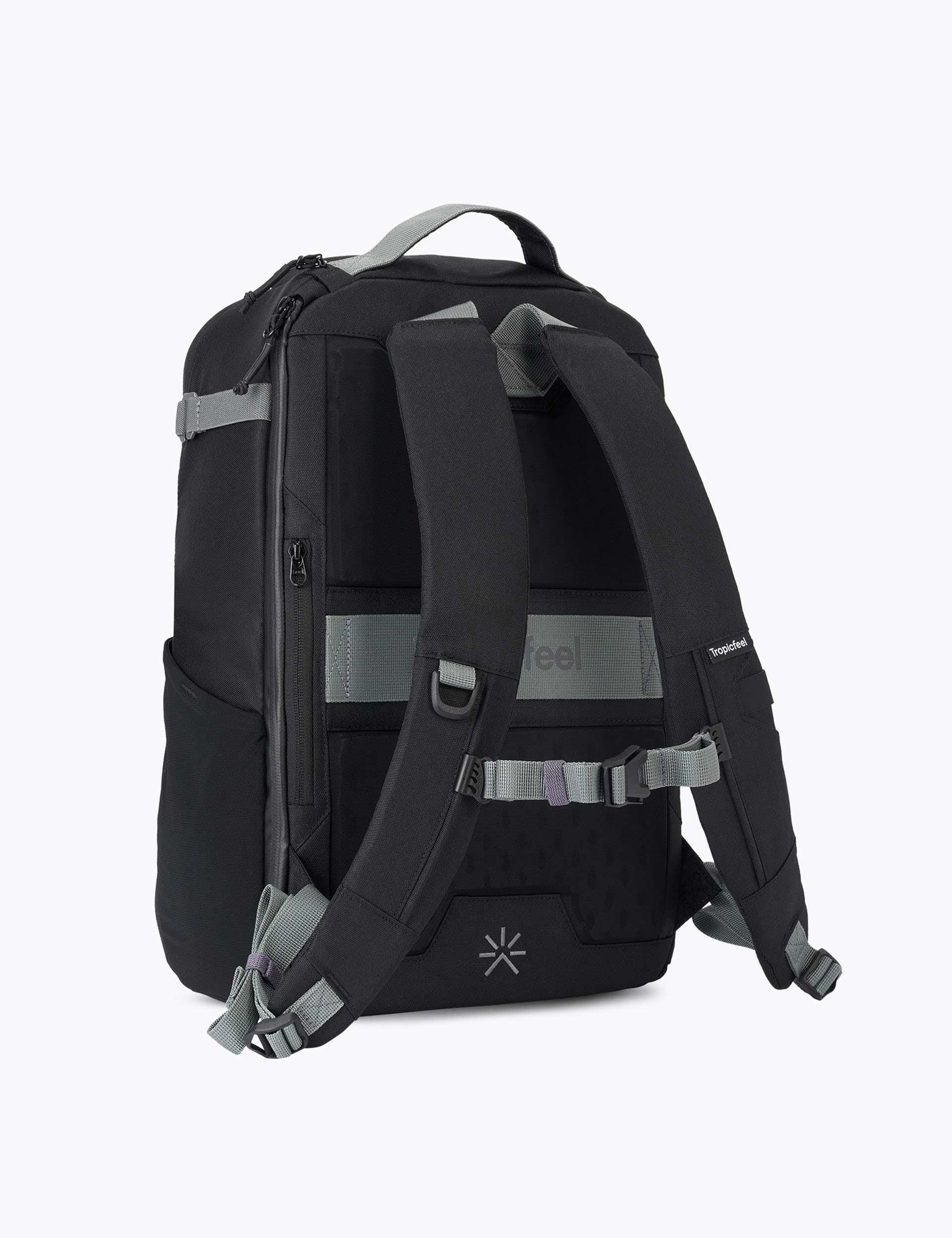 Nest 2.0 Backpack - Waterproof Laptop Backpack for Men & Women, 17 Inch Business Travel Backpack with USB Charging Port, Durable Black Daypack for Work, School, College, Hiking & Commuting