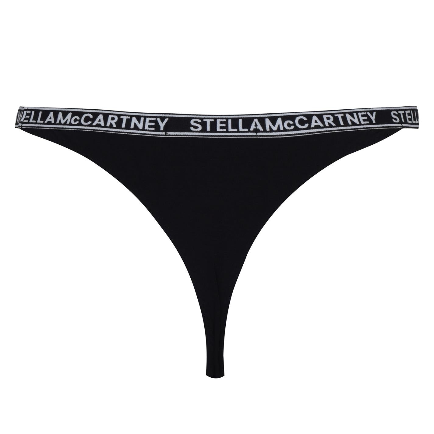 Stella McCartney Women's Black Lingerie Set - Comfortable Cotton Underwear for Everyday Wear & Special Occasions