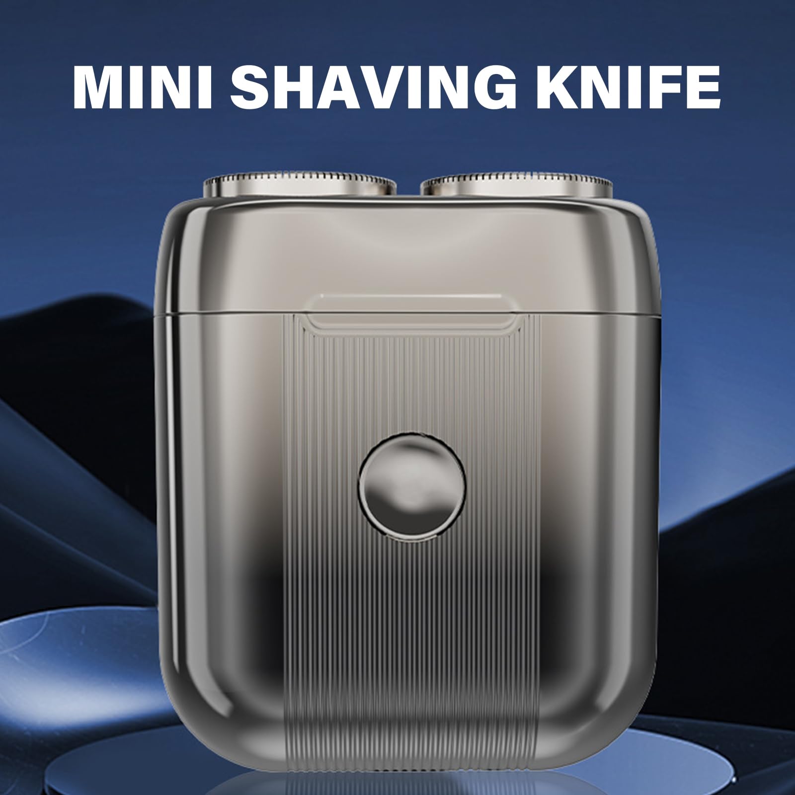 Rechargeable Cordless Electric Beard Trimmer for Men - Portable Travel Shaver with Precision Trimming - Perfect for Home, Office, and On-the-Go Grooming
