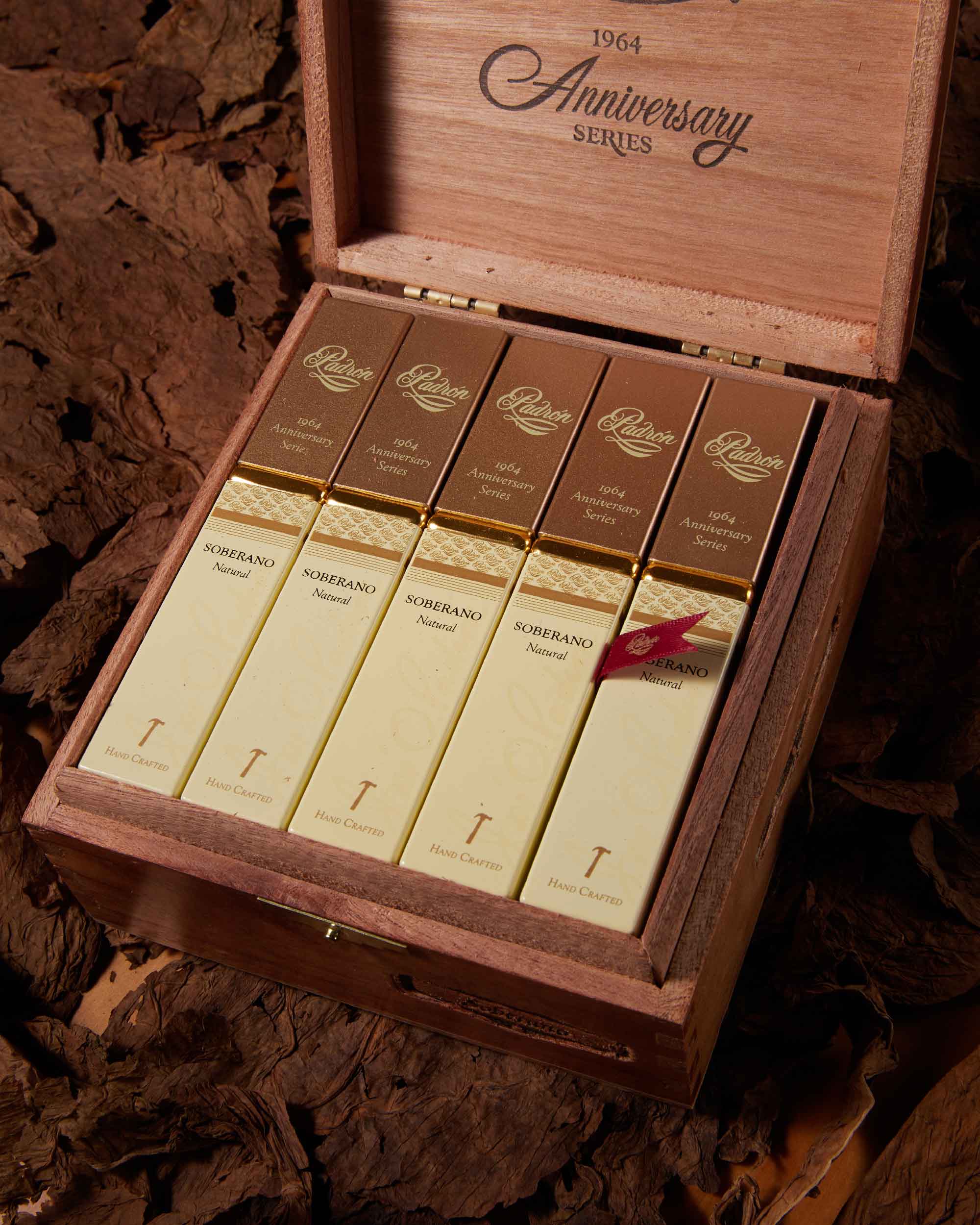 Padrón 1964 Anniversary Soberano Natural Cigars in Tube - Premium Handmade Nicaraguan Cigars for Special Occasions & Celebrations