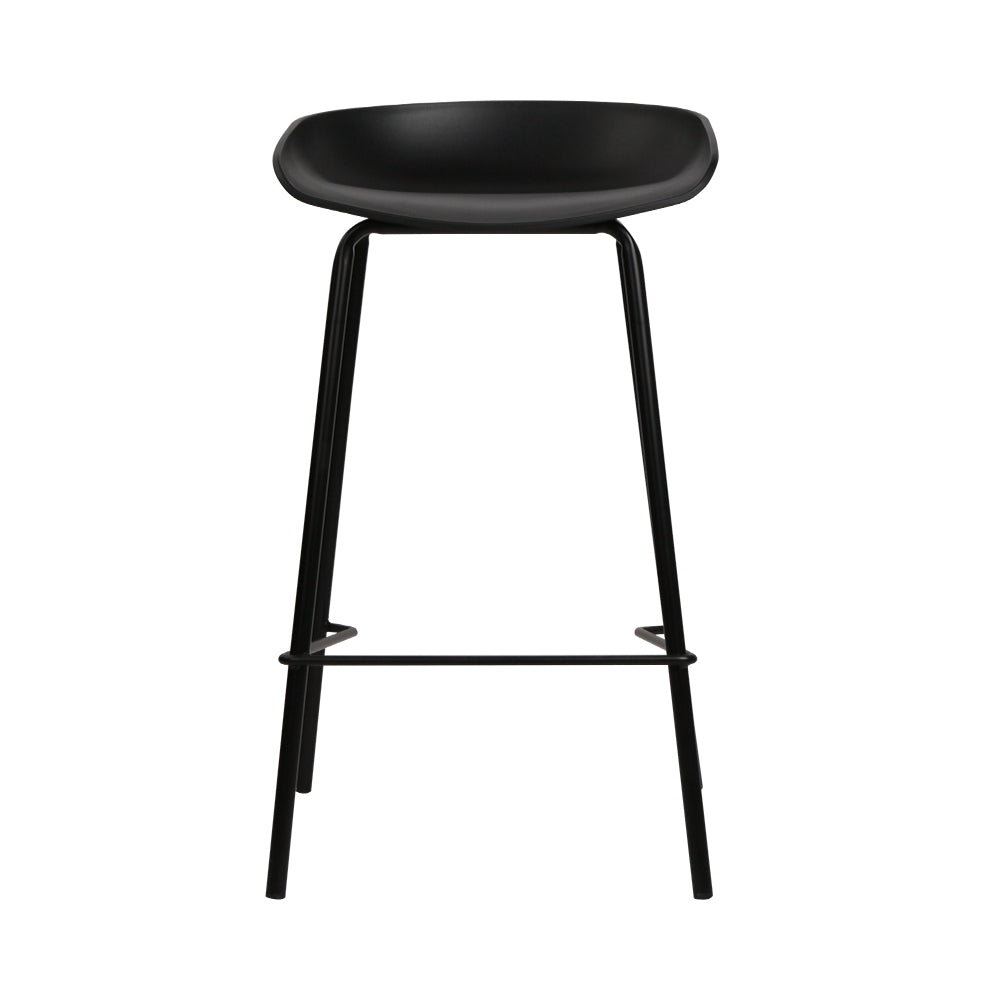 2 Pack Metal Bar Stools for Kitchen Counter - Adjustable Height Barstools for Dining, Breakfast Nook & Home Decor