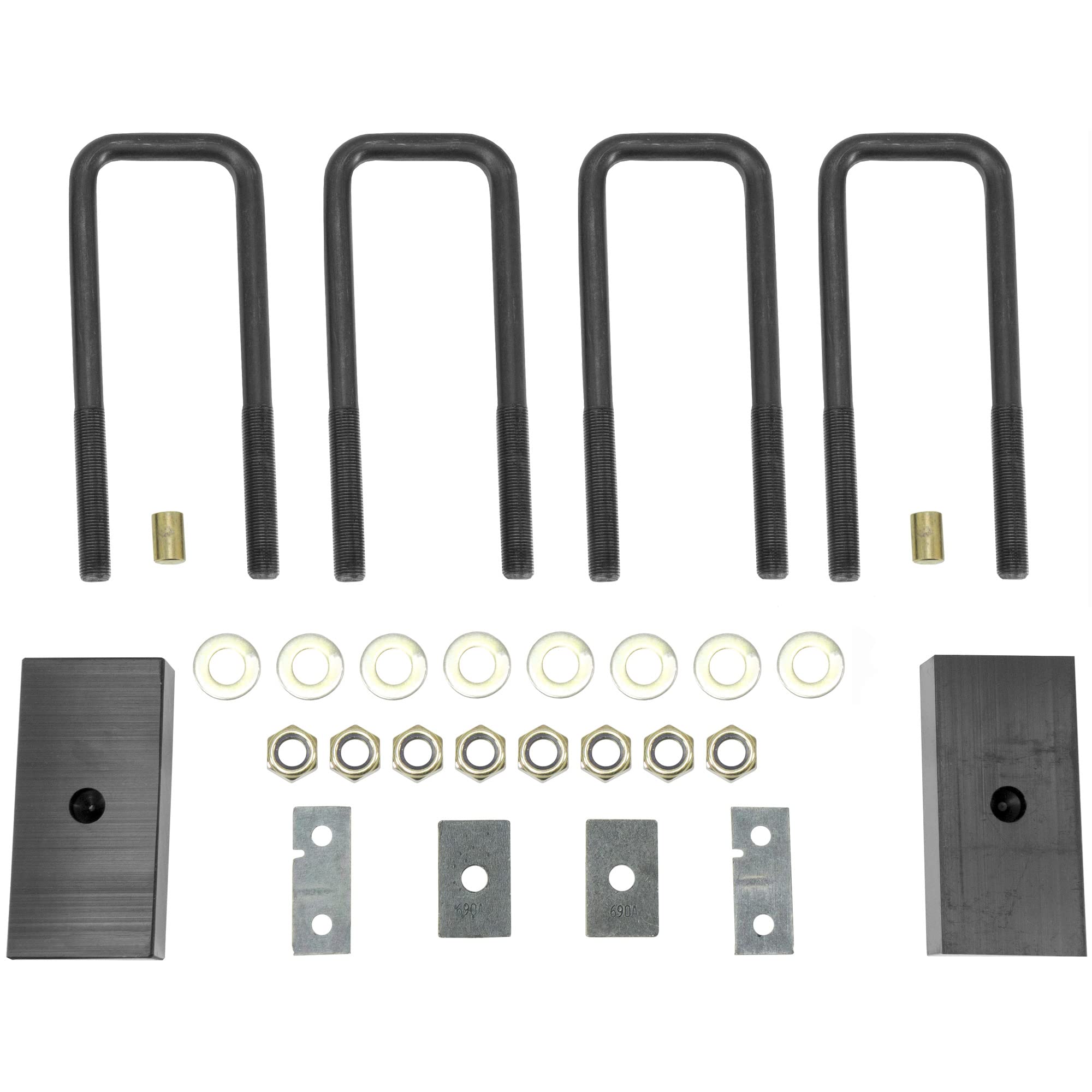 Rancho RS70901 Suspension Leaf Spring Block Kit - Heavy Duty 2.5