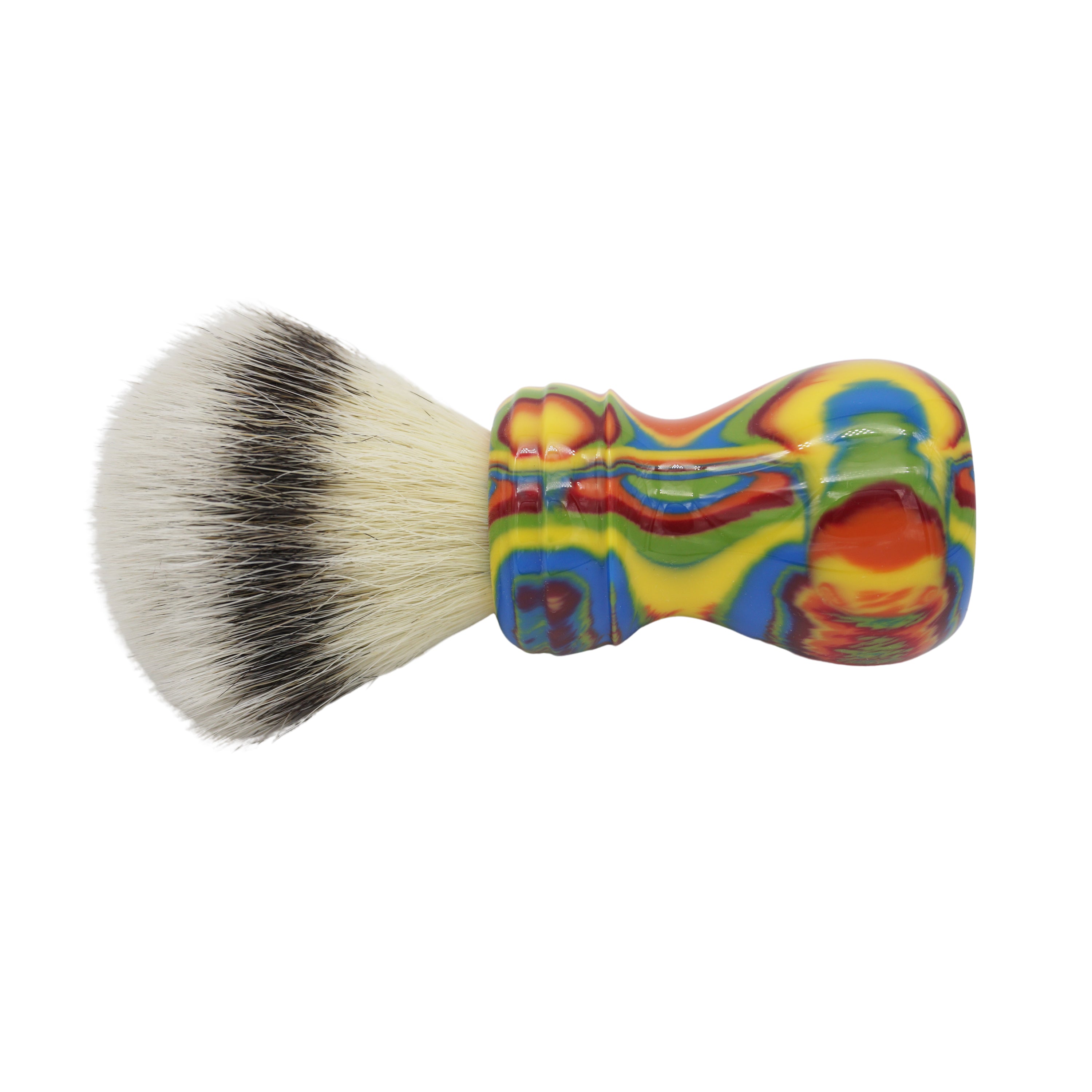Premium 25mm Mühle STF XLarge Synthetic Shaving Brush with AP Shave Co. Disco Handcrafted Wood Handle - Perfect for Wet Shaving & Luxury Grooming Routine