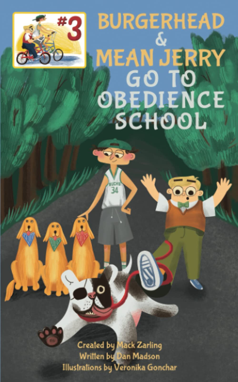 Burgerhead & Mean Jerry Go to Obedience School - Funny Dog Training Story Book for Kids | Perfect for Bedtime Reading, Classroom Storytime & Dog Lovers Gifts
